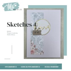 Dies/skre stencils, Sketches 4, Made With Love 63404