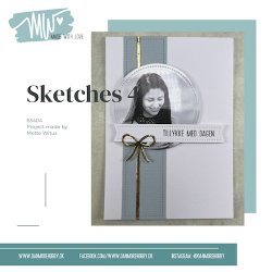 Dies/skre stencils, Sketches 4, Made With Love 63404