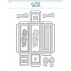 Dies/skre stencils, "A7 ske &amp; meget mere", Made With Love 63412