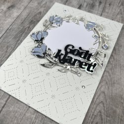 Dies/skre stencils, "Blomsterkrans", Made With Love 63421