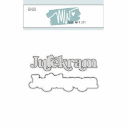 Dies/skre stencils, "Julekram", Made With Love 63438