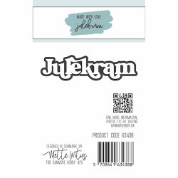 Dies/skre stencils, "Julekram", Made With Love 63438