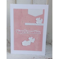 Dies/skre stencils, "Blomster" kompakt+omrids, Made With Love 63440