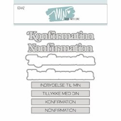 Dies/skre stencils, Konfirmations tekster, Made With Love 63442