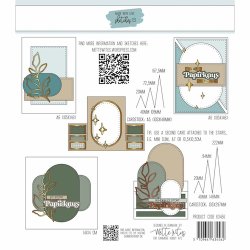 Dies/skre stencils, Stort Sketch-st no#13, Made With Love 63456