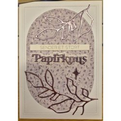 Dies/skre stencils, Stort Sketch-st no#13, Made With Love 63456