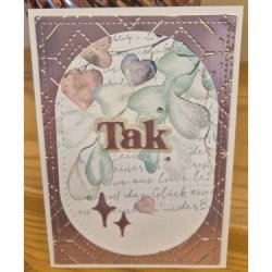 Dies/skre stencils, Stort Sketch-st no#13, Made With Love 63456