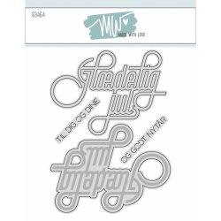 Dies/skre stencils, "God Jul" mm. tekster, Made With Love 63464