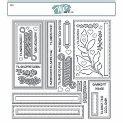 Dies/sk�re stencils, Sketches 16, Made With Love 63504
