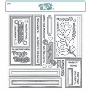 Dies/sk�re stencils, Sketches 16, Made With Love 63504