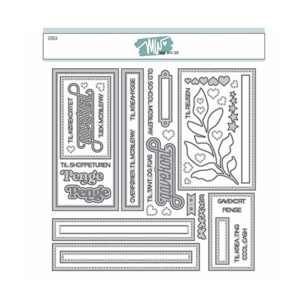 Dies/sk�re stencils, Sketches 16, Made With Love 63504