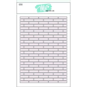 Dies/Sk�re stencils, Made With Love 63518; Murstens baggrund