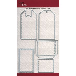 Die/sk�re stencil, lomme, insert etc. - tilbeh�r til dies DH7848-foldem�rke