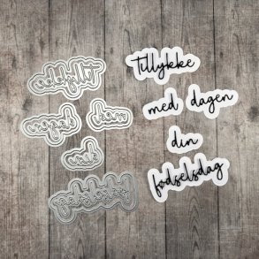 Dies/sk�re stencils, Dan-Dies 7900, 