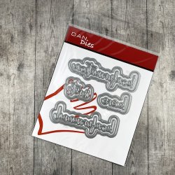 Dies/skre stencils, Dan-Dies 7902, "Konfirmation, rets / kre konfirmand"