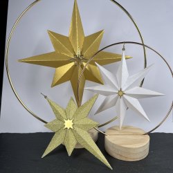 Die/skre stencil, Dan-Dies 79303; Bethlehem Stjerne - stor