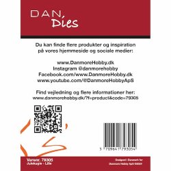 Die/skre stencil, Dan-Dies 79305; Julekugle - Discokugle