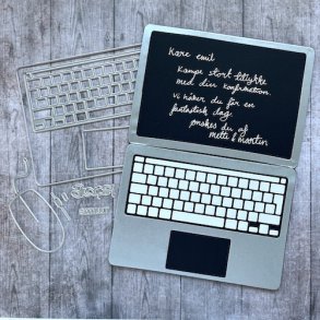 Dies/sk�re stencils, Dan-Dies 7935, Computer i A6 st�rrelse