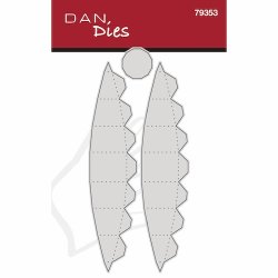 Die/skre stencil, Dan-Dies 79353; Julekugle - Discokugle - stor model