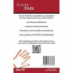 Die/skre stencil, Dan-Dies 79353; Julekugle - Discokugle - stor model