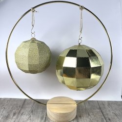 Die/skre stencil, Dan-Dies 79353; Julekugle - Discokugle - stor model