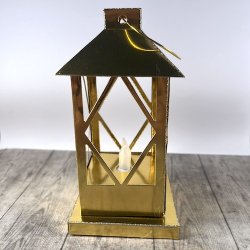 Die/skre stencil, Dan-Dies 79358; Stor lanterne