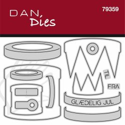Dies/sk�re stencils, Til-og-Fra trommer, Dan Dies 79359