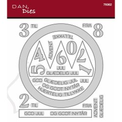 Die/sk�re stencil, Tilbeh�r til Tromme-�ske, Dan dies 79362