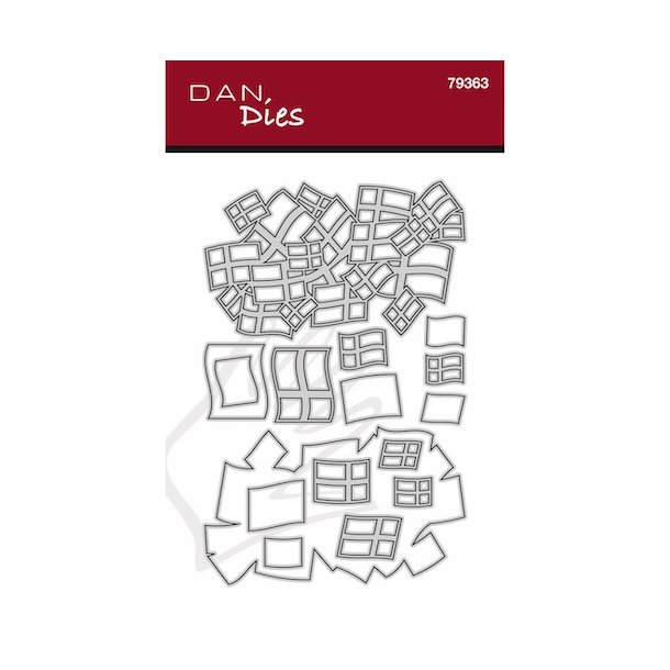 Die/sk�re stencil, Flag, Dan dies 79363