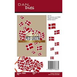 Die/sk�re stencil, Flag, Dan dies 79363