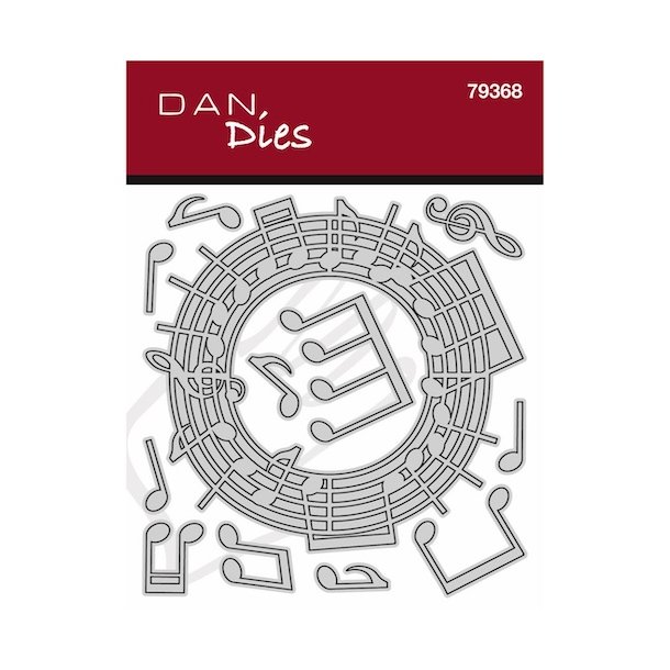 Die/sk�re stencil, Krans m/noder, Dan dies 79368