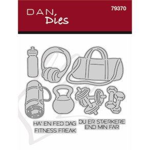 Die/sk�re stencil, Fitness udstyr, Dan dies 79370