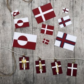 Die/sk�re stencil, Dan Dies 79383; Danske, Gr�nlandske og F�r�ske flag