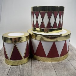 Die/sk�re stencil, Dan Dies 79386; Tilbeh�r til rund tromme �ske (79361) - cirkler/endestykker til nye trommest�rrelser