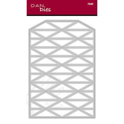 Die/skre stencil, Dan Dies 7945; Foldet kmpe julekugle