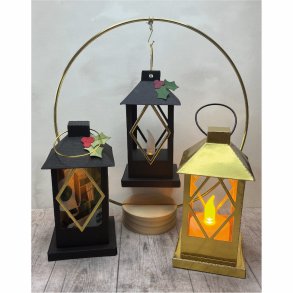 Die/sk�re stencil, Dan-Dies 7949; Lanterne