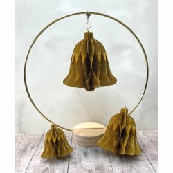 Die/skre stencil, Dan-Dies 7953; Lille og mellem klokke i 3D