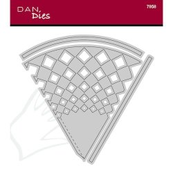 Die/skre stencil, Dan-Dies 7958; Det flettede krmmerhus