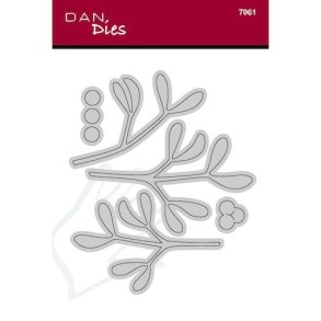 Die/sk�re stencil, Dan-Dies 7961; Mistelten