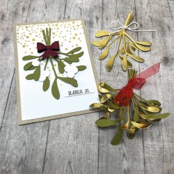 Die/skre stencil, Dan-Dies 7961; Mistelten