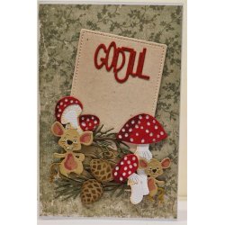 Dies/skre stencils, By Lene's svampe, BLD1514