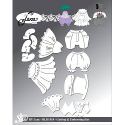 Dies/skre stencils, By Lene's tj til den store mus, BLD1518