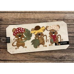 Dies/skre stencils, By Lene's BLD1524, blomster &amp; blade, kan bruges som tj til mus BLD1497