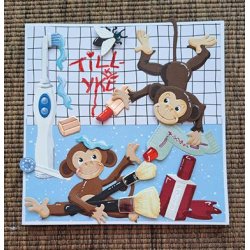 Dies/skre stencils, By Lene's BLD1556, sde aber