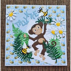 Dies/skre stencils, By Lene's BLD1556, sde aber