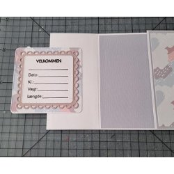 Dies/skre stencils, By Lene's BLD1565, firkantede baser m/afrundede hjrner