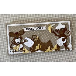 Dies/skre stencils, By Lene's BLD1582, poser