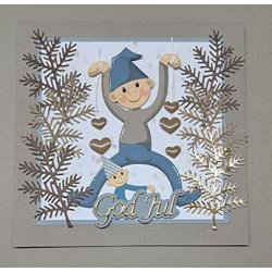 Dies/skre stencils, By Lene's BLD1620, Stor kravlenisse #4