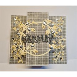 Enamel Hjerter, selvklbende, hjerteformede, BLA012, SLV, 2 strrelser