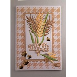 Enamel Hjerter, selvklbende, hjerteformede, BLA011, GULD, 2 strrelser